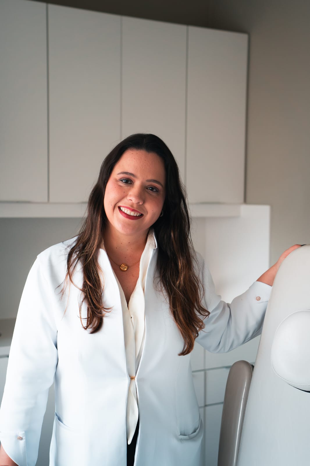 Consultório acolhedor da Dra. Luciana Chaves